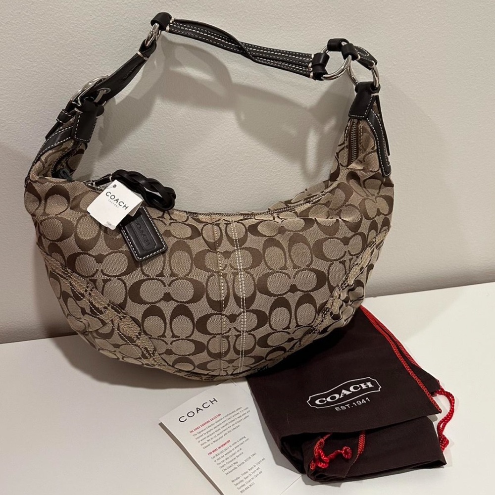 Coach signature bag